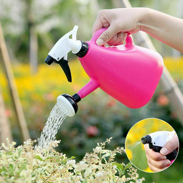 2 in 1 Plastic Watering Can - Little Home Hacks
