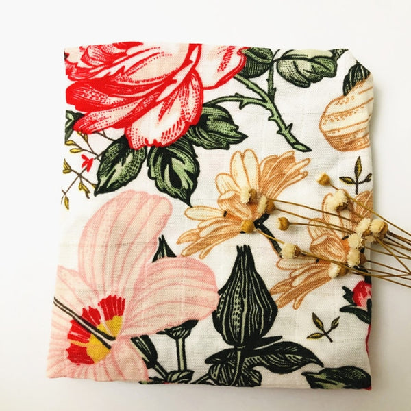 Muslin Bamboo Cotton Baby Blanket - Little Home Hacks