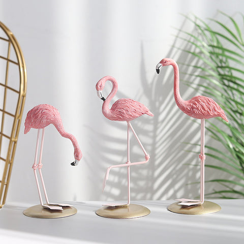 Nordic Flamingo Figurine